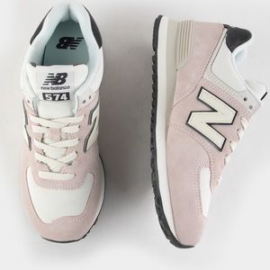 New Balance 574 Pink Grey Sneakers